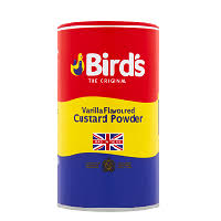birds vanilla custard